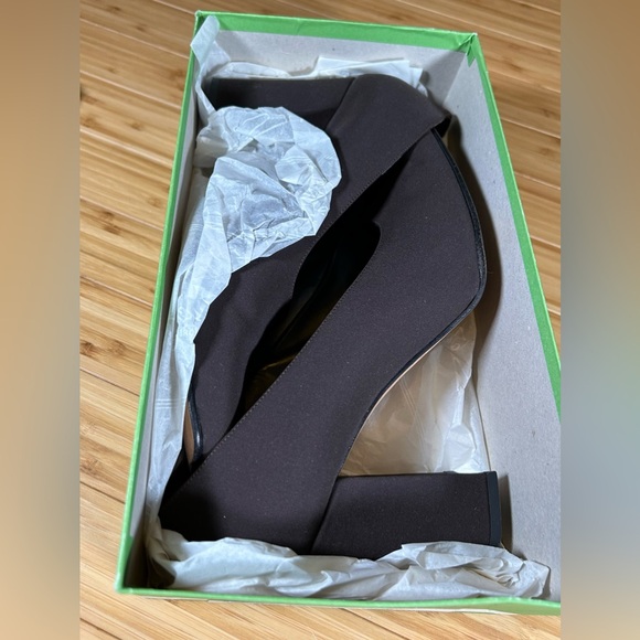 Sesto Meucci Brown Heels Size 10 Used - Picture 5 of 16
